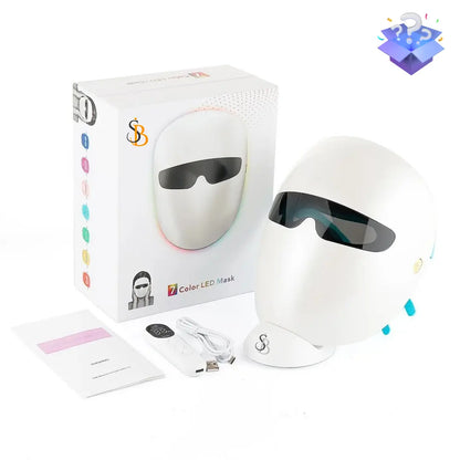 Smugle LED Face Mask - Photon Light Facial Skin Beauty